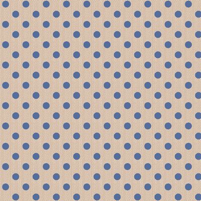 Tilda - Creating Memories Woven- Polkadot Blue