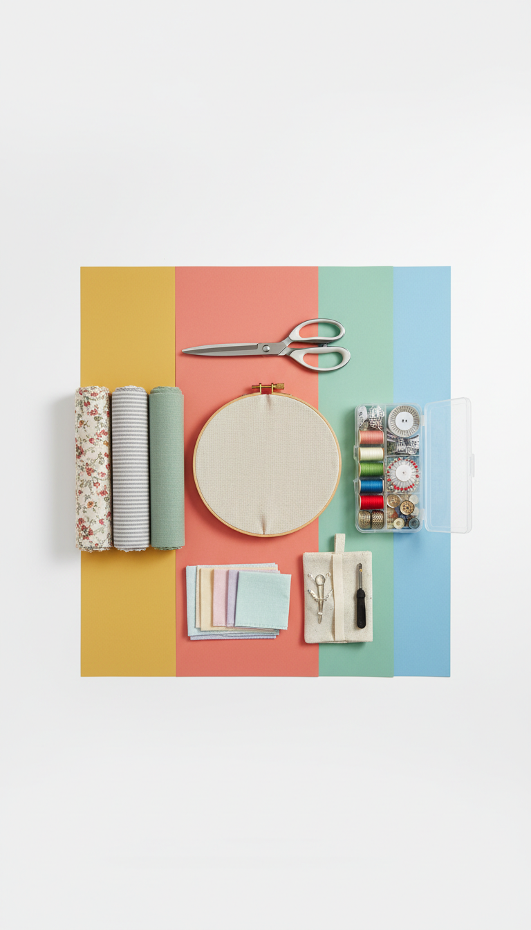 Sewing Kit with Easy Patterns